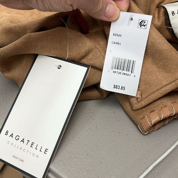 Bagatelle Collection Faux sueded Shirt Jacket Shacket NWT size Large - Picture 6 of 9